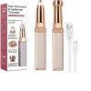 2 In 1 Rechargeable Hair Remover Electric Eyebrow Trimmer For Women