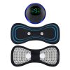 Ems Butterfly Portable Neck Massager Mini Electric Convenient Intelligent Cervical Massage Sticker Meridian Muscle Relief Pain